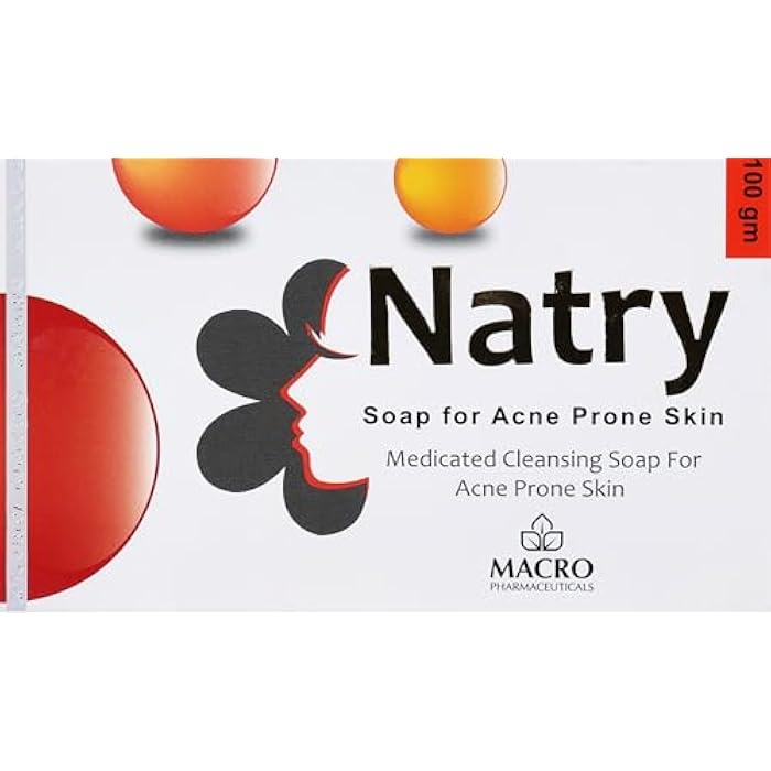 Natry soap for acne prone skin 100gm - Image 2